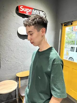 ショート メンズ 一ノ瀬 暁のヘアスタイル