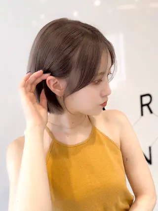 ショート HARUKI MINATO JAPAN福岡所属・モテ髪レイヤー /韓国ヘアNOBUのヘアスタイル
