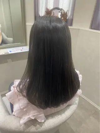 セミロング color couture みほのヘアスタイル
