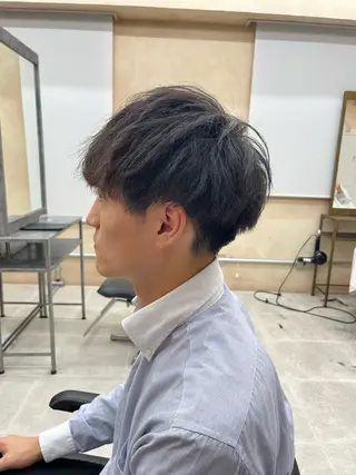 ショート パーマ メンズ TRIERA 増川のヘアスタイル