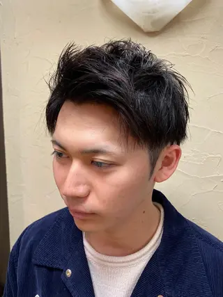 メンズ offtheLip　ocean所属・メンズパーマ 小澤太雅のヘアスタイル