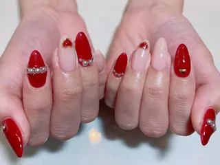ネイル nail salon ラピスラズリのネイルデザイン