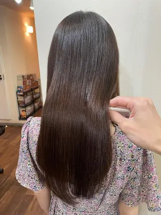 ロング Lia所属・縮毛矯正の達人 ☆　松本のヘアスタイル