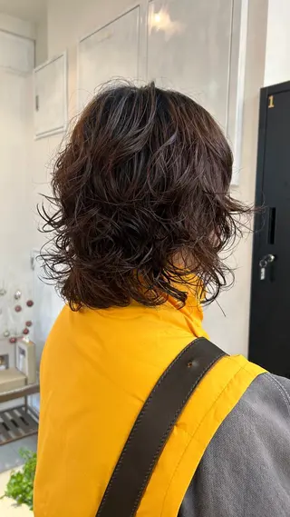 ショート パーマ Yui. レイヤー／パーマのヘアスタイル