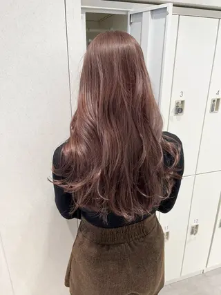 ロング カラー 韓国ハッシュカット/ 新宿/髪質改善/岡崎のヘアスタイル