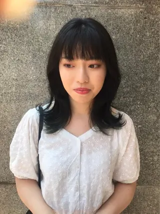 ミディアム カラー Rondo岐阜公式/ 岐阜No.1髪質改善のヘアスタイル