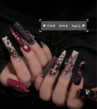 ネイル The oneアオイ アオイのネイルデザイン