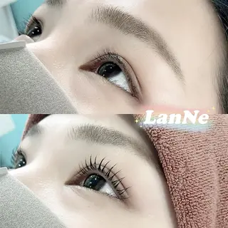 アイブロウ 🫧LanNe mimari🫧のマツエク・マツパデザイン