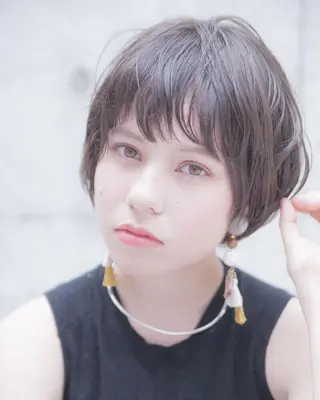 ショート カラー hao所属・西山 頌太のヘアスタイル