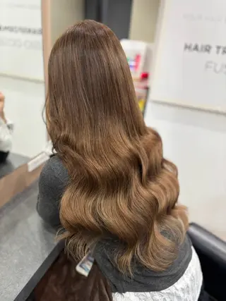 ロング カラー エクステ💖艶カラー ,ハイトーン/あいかのヘアスタイル