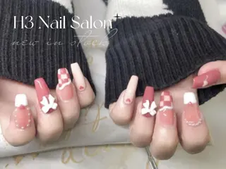 ロング H1 ネイル サロンのネイルデザイン