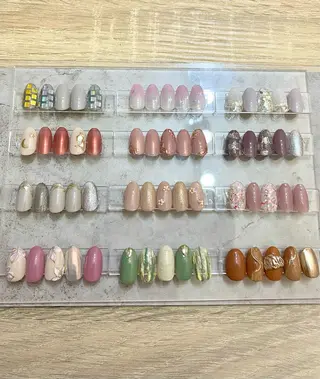 ミディアム cattleya nailのネイルデザイン