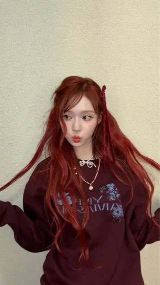 ロング カラー 当日予約⭕️ fifth渋谷太田のヘアスタイル