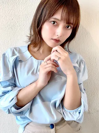 ミディアム 市原 大翼のヘアスタイル