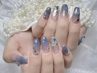 ネイル 🎀彩羽チップ 長さだし専門🎀のネイルデザイン