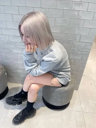 ショート 福山 晴香のヘアスタイル