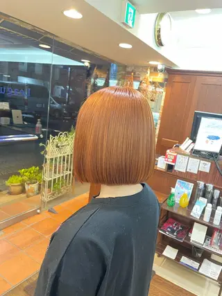 ショート 【感動の美髪矯正】 溝の口/佐藤那都💫のヘアスタイル