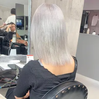 ロング ハイトーン×エクステ 💞くるみのヘアスタイル