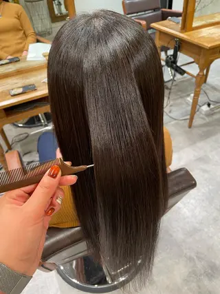ロング 髪質改善/艶カラー 🤍mizueのヘアスタイル