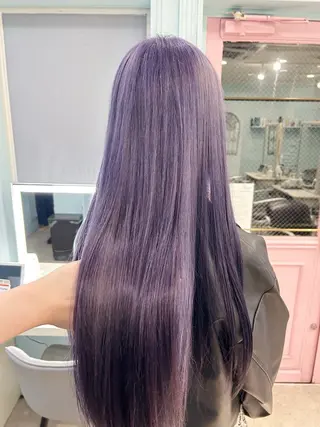 ロング カラー ヘアアレンジ 💕ブリーチ/ヘアメ 🎀YUUKAのヘアスタイル