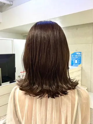 ミディアム カラー ヘアアレンジ XANADU上野店 🐼ﾖｺﾊｼのヘアスタイル