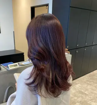 ロング 平川 夏海のヘアスタイル