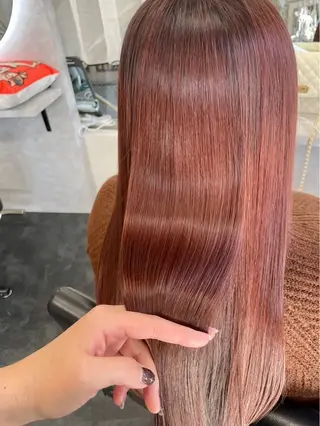 ロング カラー CORE(コア)新宿所属・セキ ユキ🦋のヘアスタイル