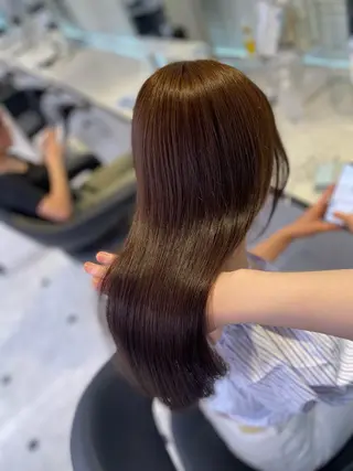 ミディアム うる艶トレンドヘア 🕊️上野BABYのヘアスタイル