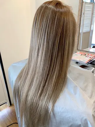 ロング ✂︎GLITTER ✂︎東ヶ崎　湧✂︎のヘアスタイル