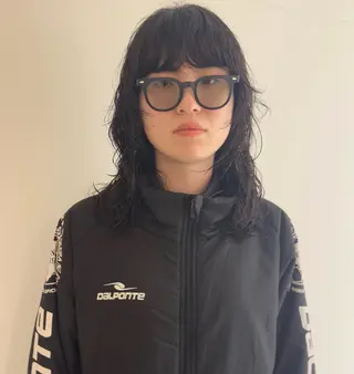 ミディアム パーマ RikO *. 海外風ヘアのヘアスタイル