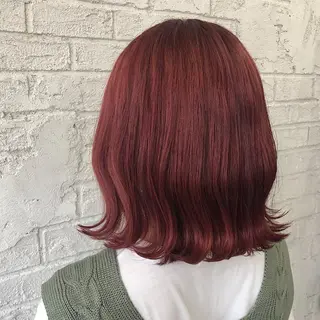 ミディアム カラー ヘアアレンジ Eleanor池袋東口2nd所属・池袋/韓国レイヤー 💗🐇amiのヘアスタイル