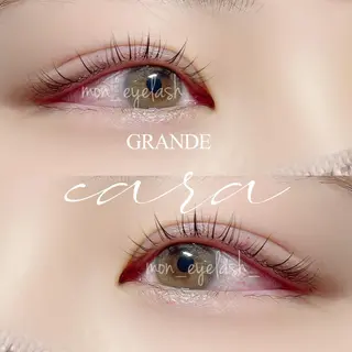 マツエク・マツパ アイブロウ GRANDEcara 栄　Miki🍀のマツエク・マツパデザイン