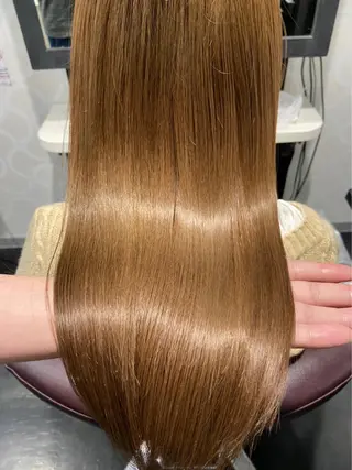 ロング 韓国ヘア ♡tomimaのヘアスタイル