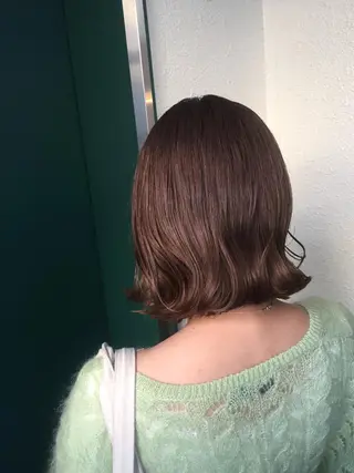 ミディアム カラー 💘透明感カラー💘 沖本 将宏のヘアスタイル