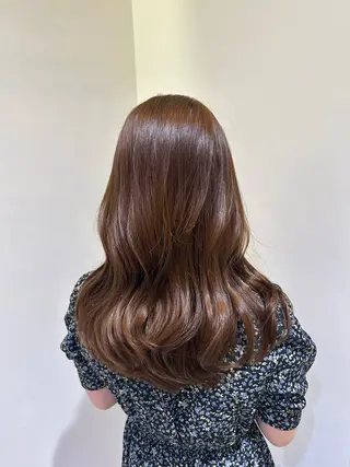 ロング レイヤーカット🌙 堀江里菜のヘアスタイル