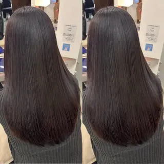 ロング カラー シールエクステ🎀 羽エクステ🌙しぇるのヘアスタイル