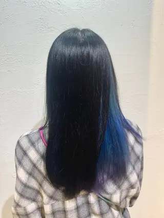 セミロング agir hair 池袋【アジールヘア】池袋駅東口店所属・インナーカラー特化 🐬HIKARU🐬のヘアスタイル