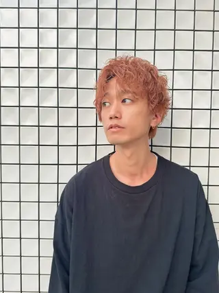 カラー メンズ パーマ ✨メンズカット海老名 No.1/上田琉翔✨のヘアスタイル