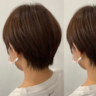 ショート カラー 三ツ井凌 【ヘアケアサロン】のヘアスタイル
