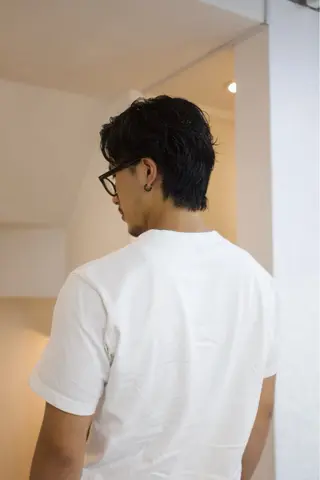 パーマ ヘアアレンジ メンズ 🦠カラーリスト/ 魚瀬あおい🦠のヘアスタイル