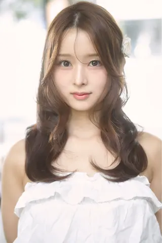 カラー 似合わせカット・透明 感カラー👑縮毛矯正のヘアスタイル