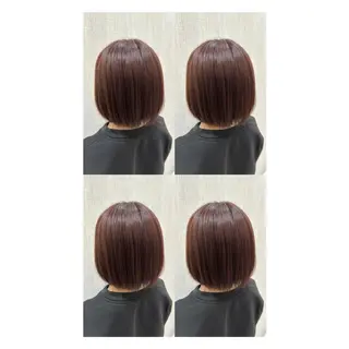 ミディアム カラー 髪質改善/縮毛矯正/ 韓国ヘア/店長敦士のヘアスタイル