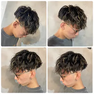 パーマ メンズ メンズ特化/ショート /ツイスパ/結希のヘアスタイル