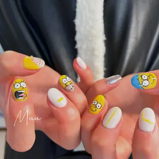 ショート ネイル マツエク・マツパ apopi's所属・apopis＊ close23:00のネイルデザイン