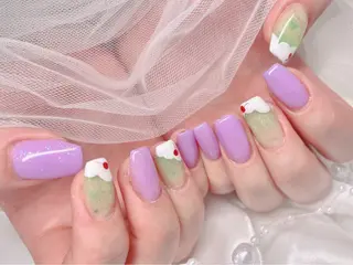 ネイル ゆりか ジョアアンジェ福島のネイルデザイン