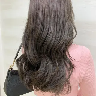 ロング カラー 遊佐 瑞紀のヘアスタイル