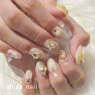 ネイル Yuhina _nail‪ෆ‪.*のネイルデザイン