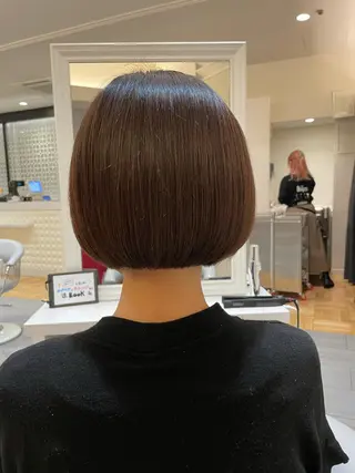 ショート 韓国風レイヤーカット 松葉翔のヘアスタイル