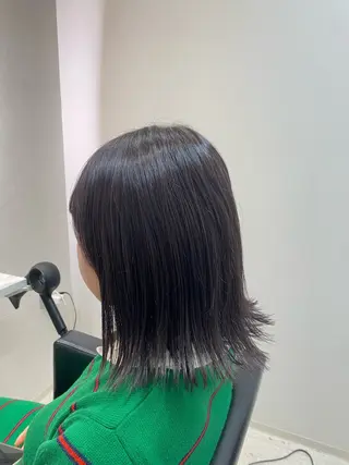 ミディアム カラー 韓国🇰🇷艶髪 ケアカラーSHURIのヘアスタイル