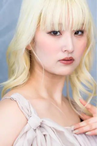ロング ヘアアレンジ 髪質改善縮毛矯正× 艶髪カラー板垣智大のヘアスタイル